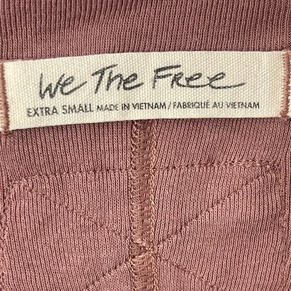 We The Free Clover Babydoll Split Neck Top Women’s Size XS Antique Oak - Picture 5 of 10